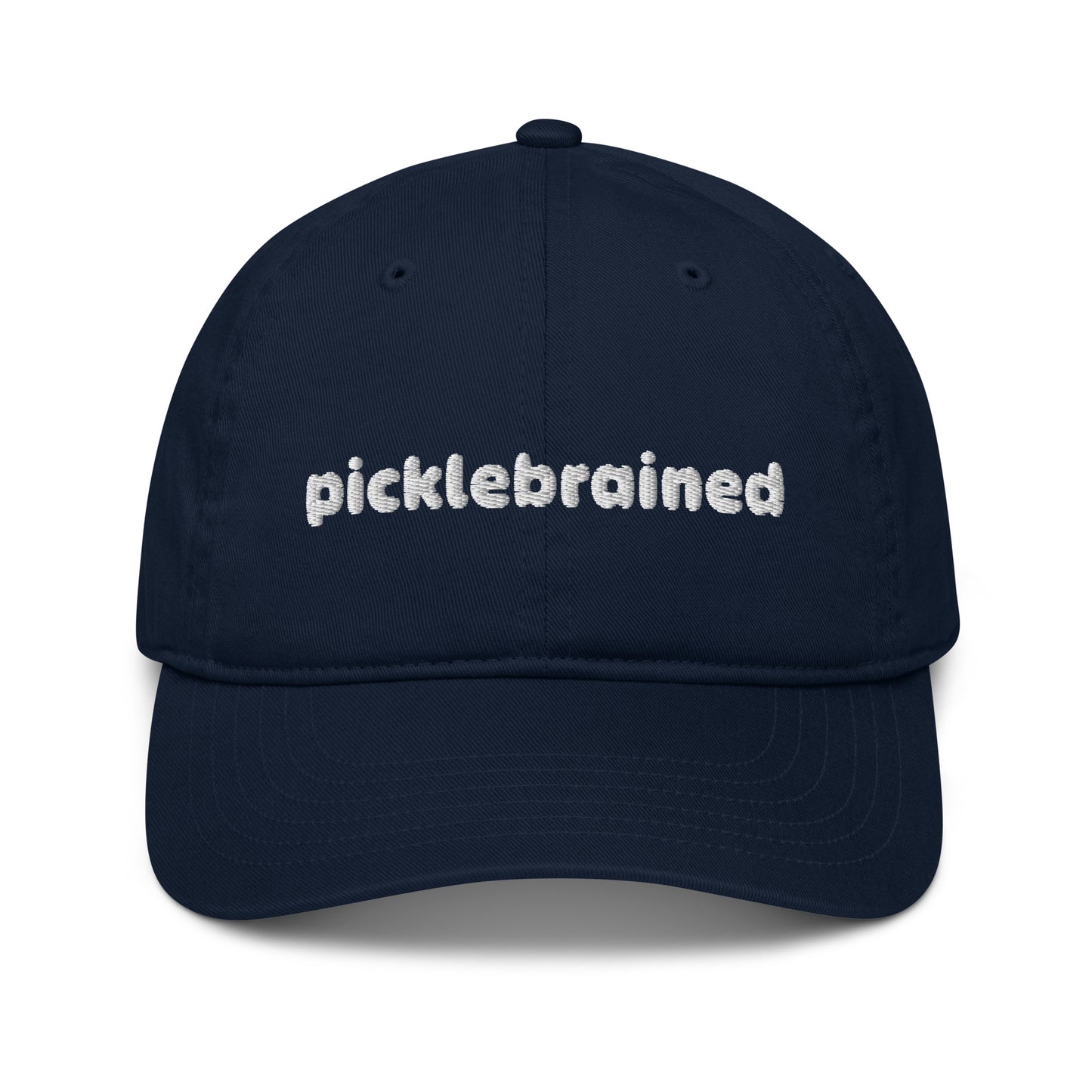 Picklebrained blue hat