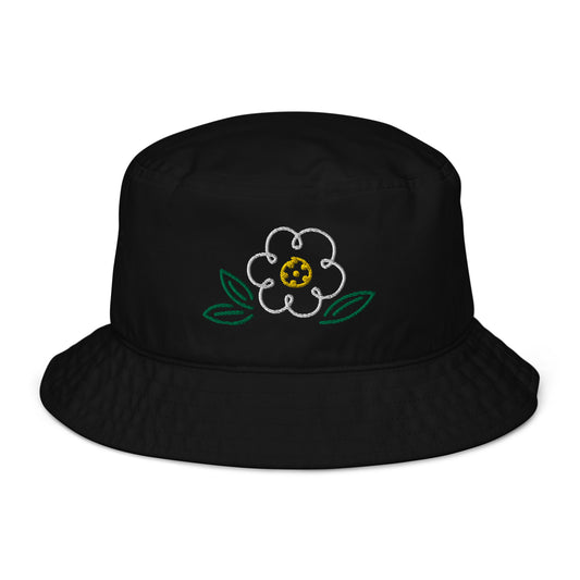 Pickleball flower bucket hat