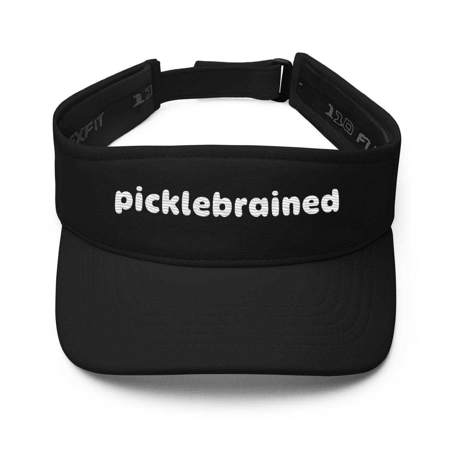 Picklebrained logo visor