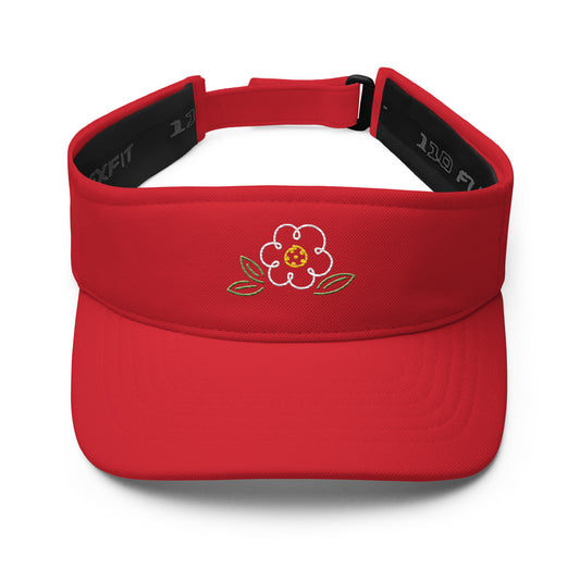 Pickleball flower visor