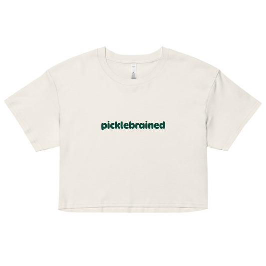 Picklebrained crop top