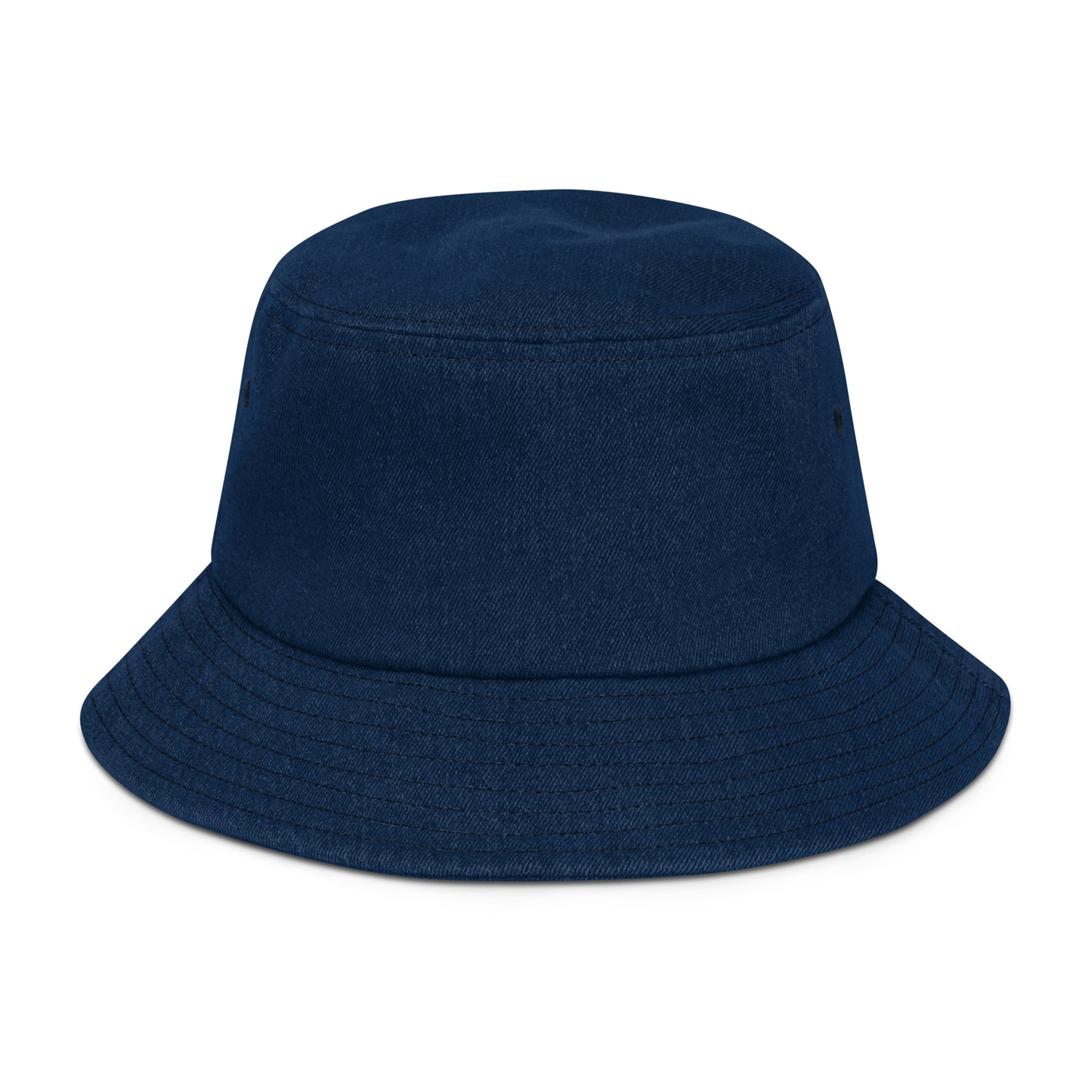 Flower pickleball denim bucket hat