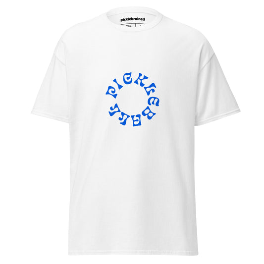 Pickleball circle T-shirt (blue)