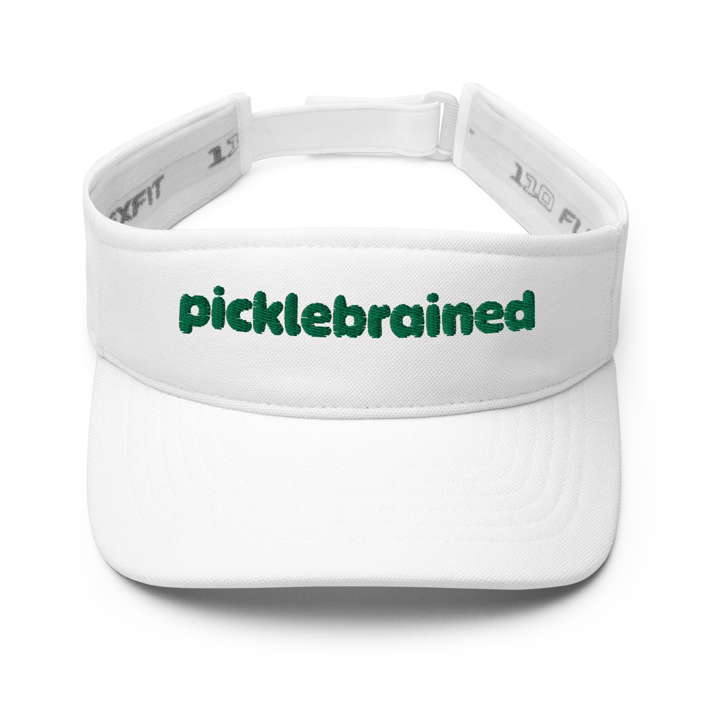 Picklebrained logo visor