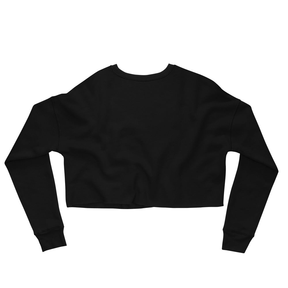 Pickleball circle cropped sweatshirt